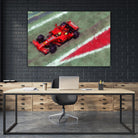 Formula 1 - V by Jean-François Dupuis on GIANT ART - red transportation automobile