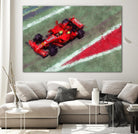 Formula 1 - V by Jean-François Dupuis on GIANT ART - red transportation automobile