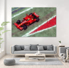 Formula 1 - V by Jean-François Dupuis on GIANT ART - red transportation automobile