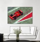 Formula 1 - V by Jean-François Dupuis on GIANT ART - red transportation automobile