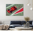 Formula 1 - V by Jean-François Dupuis on GIANT ART - red transportation automobile