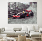 Formula 1 - VII by Jean-François Dupuis on GIANT ART - red transportation automobile