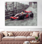 Formula 1 - VII by Jean-François Dupuis on GIANT ART - red transportation automobile