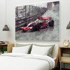 Formula 1 - VII by Jean-François Dupuis on GIANT ART - red transportation automobile