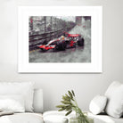 Formula 1 - VII by Jean-François Dupuis on GIANT ART - red transportation automobile