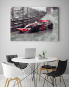 Formula 1 - VII by Jean-François Dupuis on GIANT ART - red transportation automobile