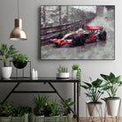 Formula 1 - VII by Jean-François Dupuis on GIANT ART - red transportation automobile