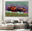 Formula 1 - IX by Jean-François Dupuis on GIANT ART - red transportation automobile