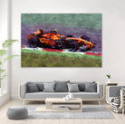 Formula 1 - IX by Jean-François Dupuis on GIANT ART - red transportation automobile