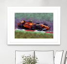 Formula 1 - IX by Jean-François Dupuis on GIANT ART - red transportation automobile