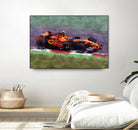 Formula 1 - IX by Jean-François Dupuis on GIANT ART - red transportation automobile