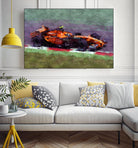 Formula 1 - IX by Jean-François Dupuis on GIANT ART - red transportation automobile