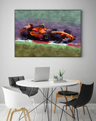 Formula 1 - IX by Jean-François Dupuis on GIANT ART - red transportation automobile