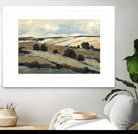 Serene Landscape 1 by Jacques Clement on GIANT ART - beige landscape champs