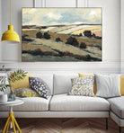 Serene Landscape 1 by Jacques Clement on GIANT ART - beige landscape champs