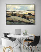Serene Landscape 1 by Jacques Clement on GIANT ART - beige landscape champs