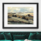 Serene Landscape 1 by Jacques Clement on GIANT ART - beige landscape champs