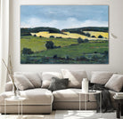Serene Landscape 2 by Jacques Clement on GIANT ART - green landscape