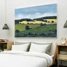 Serene Landscape 2 by Jacques Clement on GIANT ART - green landscape