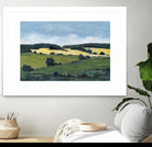 Serene Landscape 2 by Jacques Clement on GIANT ART - green landscape