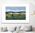 Serene Landscape 2 by Jacques Clement on GIANT ART - green landscape