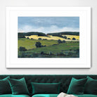 Serene Landscape 2 by Jacques Clement on GIANT ART - green landscape