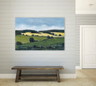 Serene Landscape 2 by Jacques Clement on GIANT ART - green landscape