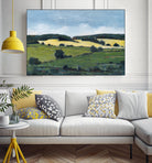 Serene Landscape 2 by Jacques Clement on GIANT ART - green landscape