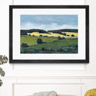 Serene Landscape 2 by Jacques Clement on GIANT ART - green landscape