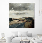 Serene Landscape 3 by Jacques Clement on GIANT ART - beige landscape path