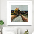 Serene Landscape 4 by Jacques Clement on GIANT ART - orange landscape path