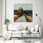 Serene Landscape 4 by Jacques Clement on GIANT ART - orange landscape path