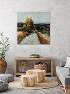 Serene Landscape 4 by Jacques Clement on GIANT ART - orange landscape path