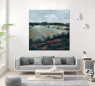 Serene Landscape 5 by Jacques Clement on GIANT ART - green landscape