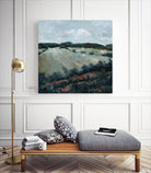 Serene Landscape 5 by Jacques Clement on GIANT ART - green landscape