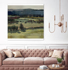 Serene Landscape 6 by Jacques Clement on GIANT ART - blue landscape