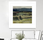 Serene Landscape 6 by Jacques Clement on GIANT ART - blue landscape