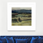 Serene Landscape 6 by Jacques Clement on GIANT ART - blue landscape