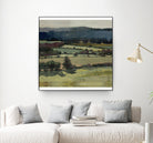 Serene Landscape 6 by Jacques Clement on GIANT ART - blue landscape