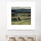 Serene Landscape 6 by Jacques Clement on GIANT ART - blue landscape