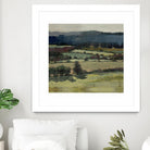 Serene Landscape 6 by Jacques Clement on GIANT ART - blue landscape