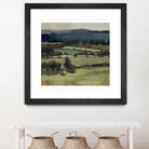 Serene Landscape 6 by Jacques Clement on GIANT ART - blue landscape