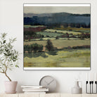 Serene Landscape 6 by Jacques Clement on GIANT ART - blue landscape