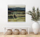 Serene Landscape 6 by Jacques Clement on GIANT ART - blue landscape