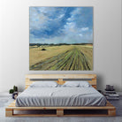 Serene Landscape 7 by Jacques Clement on GIANT ART - beige landscape cultivated