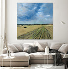 Serene Landscape 7 by Jacques Clement on GIANT ART - beige landscape cultivated