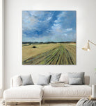 Serene Landscape 7 by Jacques Clement on GIANT ART - beige landscape cultivated