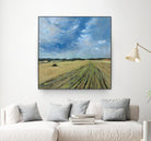 Serene Landscape 7 by Jacques Clement on GIANT ART - beige landscape cultivated