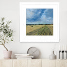 Serene Landscape 7 by Jacques Clement on GIANT ART - beige landscape cultivated