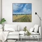 Serene Landscape 7 by Jacques Clement on GIANT ART - beige landscape cultivated